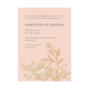 wedding invitation, floral wedding suite design